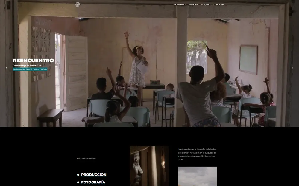 Portafolio de productora de cine