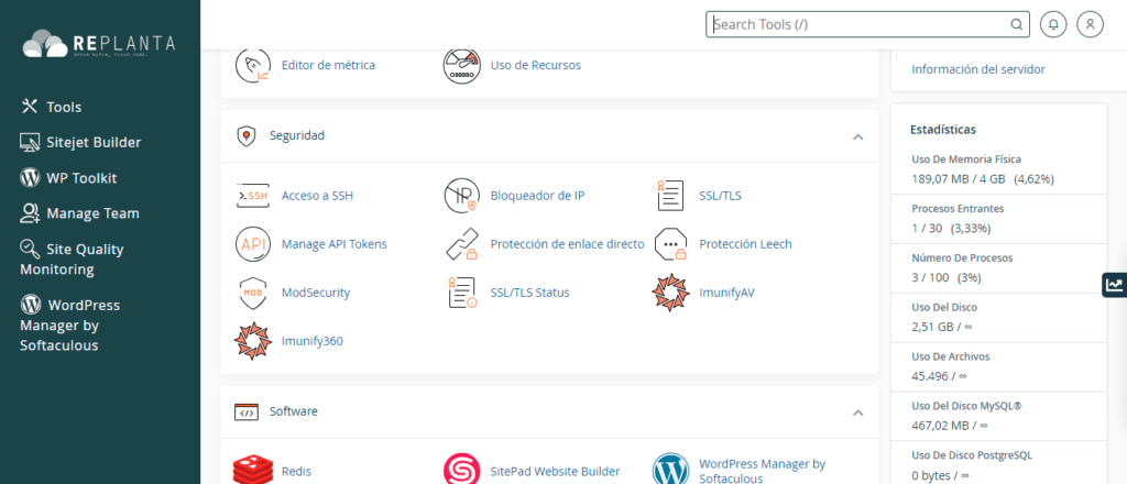seguridad web hosting eco