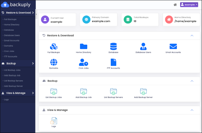 backuply web hosting eco