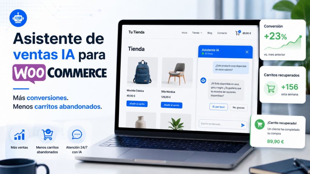 chat de inteligencia artificial para woocommerce